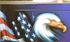 Airbrush Eagle and American Flag