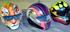 Airbrush Graphics On Motorcycle Racing Helmets